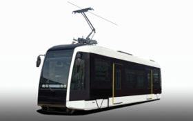 新型低床路面電車「1100形」10月上旬に運行開始